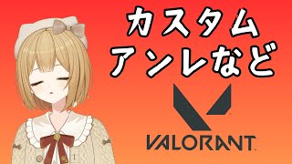 【VALORANT】参加型カスタムとかアンレとかで遊ぶ【VTuber御初ちゃん】