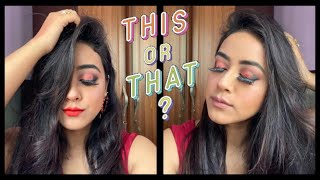 2 In 1 Look || Christmas & New Year || Party Makeup Look