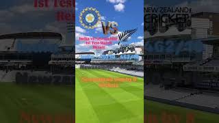 #1st #Test #Match #India vs #Newzealand #cricket #shorts