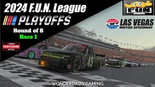 2024 FUN League NASCAR Playoffs Round of 8 Las Vegas