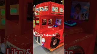 Hiyan Pretend 😃 to Ride on wheels on the  Bus #shorts |Hiyan & Mommy| Funtime with Hiyan cocomelon