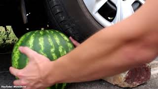 EXPERIMENT: CAR VS WATERMELON