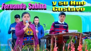 FERNANDA SABINA JUNTO A SU HNO GUSTAVO // Y SU GRPUO  SALMOS 125 // EN VIVO FEBRERO 2023