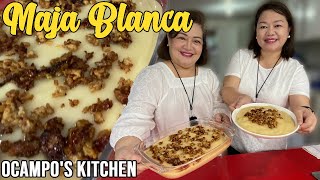 Quick and Easy Maja Blanca Recipe - Ocampo's Kitchen