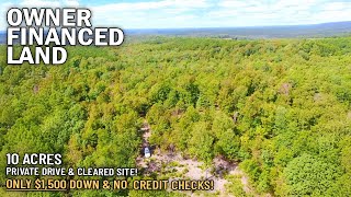 Only $1,500 down! 10 Acres of Owner Financed land in the Ozarks! Hunting, Camping & More! DB23 #land