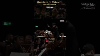 17.11.23 Giuseppi VERDI Overture to Nabucco - Thailand Phil  #sidebyside #tpo  #orchestra