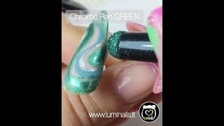 TUTORIAL NAIL ART 🌊 Chrome Waves 🌊