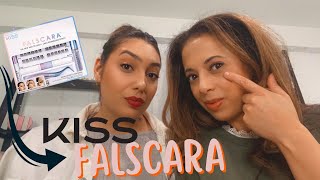 Kiss Falscara Kit…. First time user  |Yelly&Zully