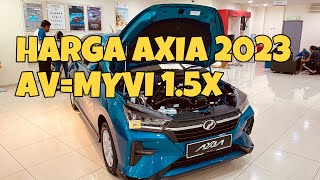 PANDANG PERTAMA PERODUA AXIA 2023 | DAIHATSU AYLA | TOYOTA AGYA