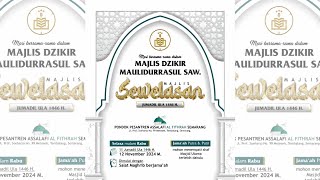 MAJLIS SEWELASAN BULAN JUMADIL ULA 1446 H.