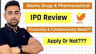 Akums Drugs & Pharmaceutical IPO Review | Apply Or Not ?? | Jayesh Khatri