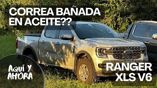 RANGER XLS V6  - CORREA BAÑADA EN ACEITE??