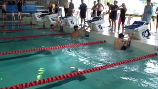 2017-Nicholas 50m Backstroke Winner School Swim Meet