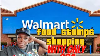 SPENDING MY LAST $80 IN FOOD STAMPS AT WALMART| FOR MY THANKSGIVING MEAL