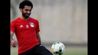 محمد صلاح يطمئن الجمهور المصري عليه في اخر تدريب قبل كاس العالم