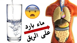 ماذا سيحدث لجسمك إذا شربت الماء البارد على معدة فارغة ؟