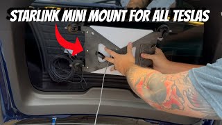 Starlink Mini Mount Review and Install in my Tesla Model Y