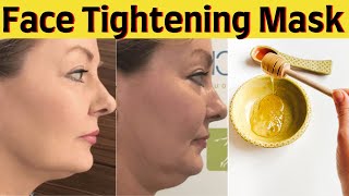 DIY Face Tightening Mask To Tighten Face Skin Naturally At Home