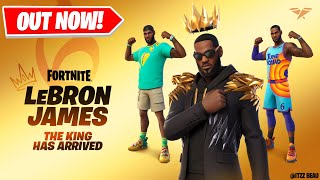 KING JAMES BUNDLE'S OUT NOW IN THE FORTNITE ITEM SHOP (LeBron James)