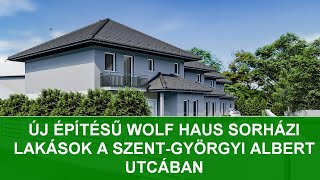 ÚJ ÉPÍTÉSŰ SORHÁZI LAKÁS ELADÓ KAPOSVÁR SZENT-GYÖRGYI ALBERT UTCA