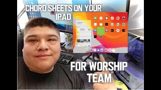 Chord charts on your ipad