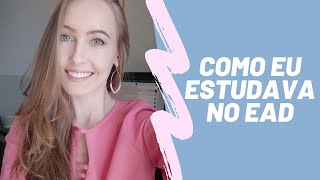 Como eu estudava? - EAD em Marketing