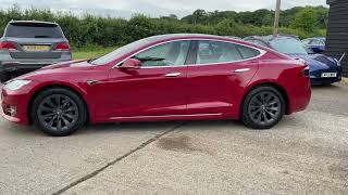 Tesla model S 75 d red 2018 for sale @Auto 2000 Epping