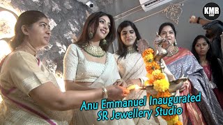 Anu Emmanuel Inaugurated SR Jewellery Studio | KMR CORP