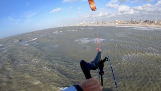 Ruben Lenten flying in Scheveningen