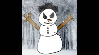 @nicofuilez1095 Animatronic Fanart - Snowman Evil