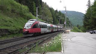 2023 - AT - ÖBB 4024 Talent EMU with a regional train "S-Bahn" train, in Gries am Brenner