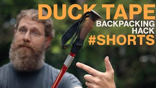 Duck Tape Backpacking Hack #SHORTS