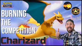 Burn the competition while having FUN with Charizard! | Pokemon Unite