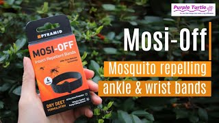 Pyramid Mosi-Off Insect Repelling Bands | Purple Turtle