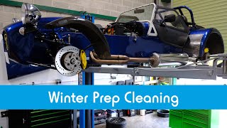 Washing your Caterham and prep for winter hibernation