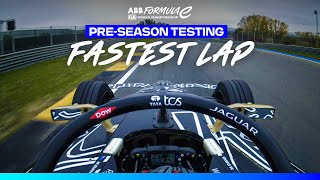 The Fastest Lap of Formula E Pre-Season Testing ⏱️ | Onboard with Mitch Evans