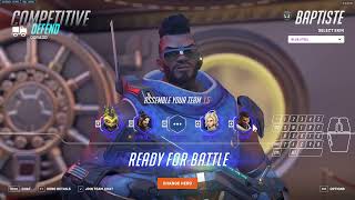 OW2 Play Competitive Unranked (No voice No hear 🎧🧏‍♂️) #overwatch2 #competitive #unranked