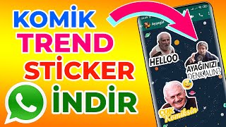 Türkçe Mizahi Komik ve Trend Whatsapp Sticker Nasıl Yüklenir -  Whatsapp Sticker Maker