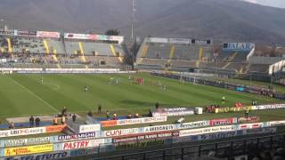 Brescia-Bari: punizione di Sodinha