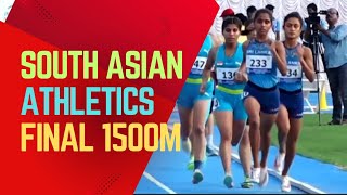 Final 1500mtr Girl Asian Games #1500mtr