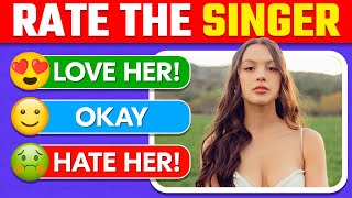 Rate the Singer 🎤 2023 Hottest Singers & Bands Tier list Challenge | Celebrity Quiz