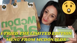 I TRIED THE MCDONALDS LIMITED EDITION FASTING MENU IN ATHENS, GREECE