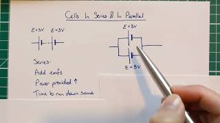 Wk1 Tues1: Cells in series and parallel