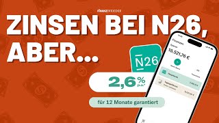 Zinsen bei N26: Was kann das neue N26 Tagesgeld? 🤑👀