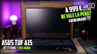 TESTIAMO UN PC PORTATILE DA GAMING: NE VALE LA PENA? (ASUS TUF A15 RTX 4060)