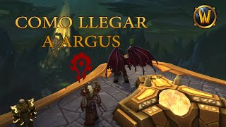 COMO LLEGAR A ARGUS - HORDA