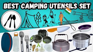 Best Camping Cooking Utensils Set 2024 | Camping Cooking Set | Cheapest Camping Gear in India