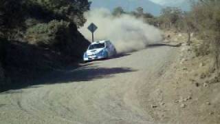 Daniel Mas Rally mobil De Santiago 2009 cuesta chacabuco 2dan pasada domingo