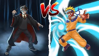 Drawing Harry Potter and Naruto! Speedpaint Digital Art