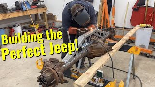 Ultimate Rock Crawler Jeep TJ to LJ Conversion getting the 14 Bolt ready!